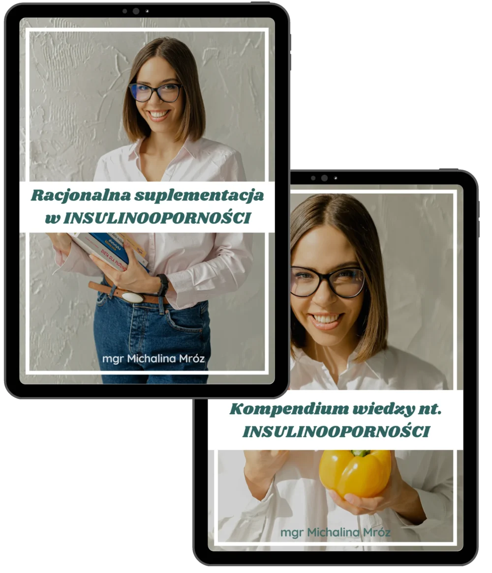 Pakiet ebook „Racjonalna suplementacja w insulinooporności” + „Kompendium wiedzy nt. insulinooporności”