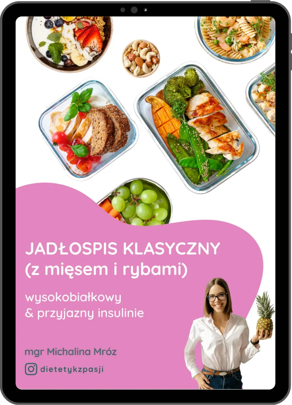 Wysokobiałkowa dieta Jadłospis klasyczny (E-book)